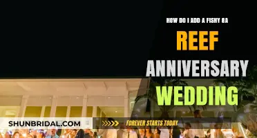 Celebrating Love with a Fishy 8A Reef Anniversary Wedding Theme