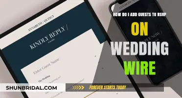 Adding Guests to Your RSVP on WeddingWire: A Step-by-Step Guide