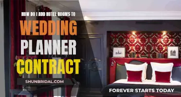 Incorporate Hotel Rooms: Tips for Wedding Planner Contracts