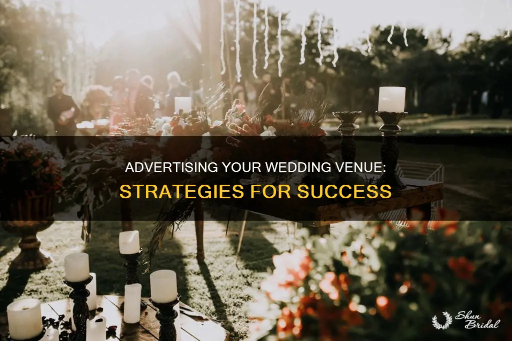 how do I advertise my wedding venue