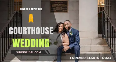 Your Simple Guide to Applying for a Courthouse Wedding