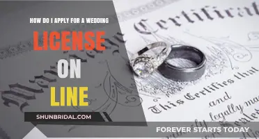 Apply for Your Wedding License Online: A Step-by-Step Guide