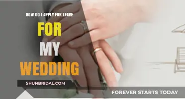 Planning Your Big Day: A Guide to Applying for Wedding Leave