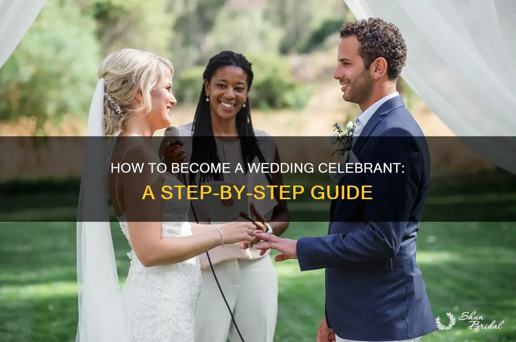 how do I become a wedding celebrant