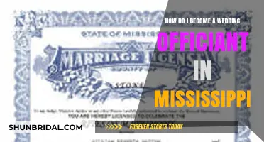 How to Become a Certified Wedding Officiant in Mississippi