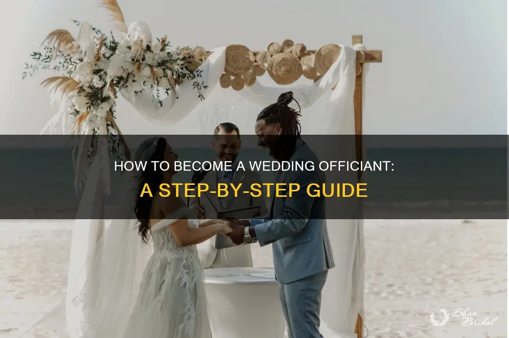 how do I become a wedding officiant