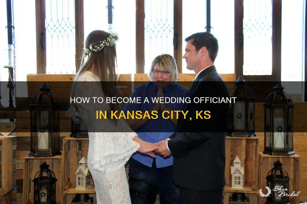 how do I become wedding officiant in kansas city ks