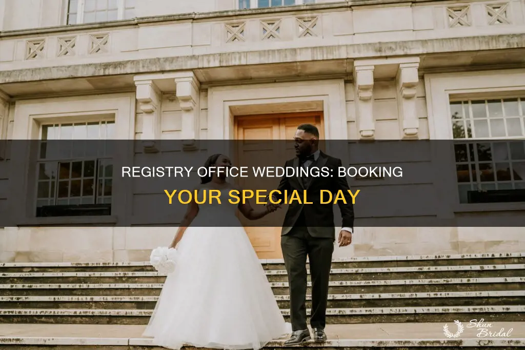 how do I book a registry office wedding