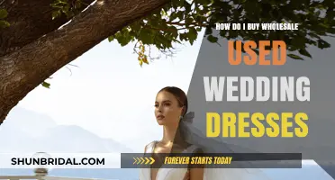 Buy Wholesale Used Wedding Dresses: A Guide