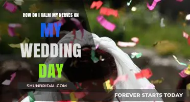 Calm and Confident: Mastering Wedding Day Jitters with Ease