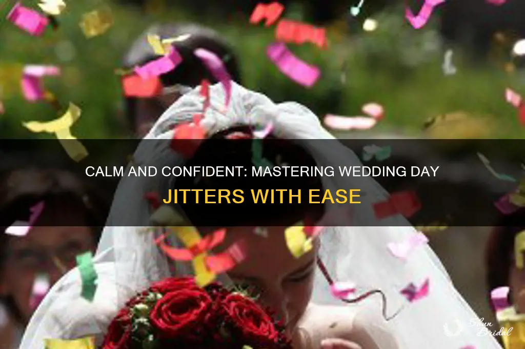 how do I calm my nerves on my wedding day
