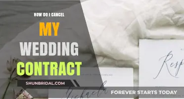 Canceling Your Wedding Contract: A Step-by-Step Guide to Navigate the Process