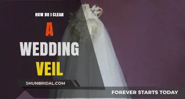 Gentle Care for Your Wedding Veil: A Step-by-Step Cleaning Guide