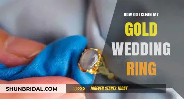 Simple Ways to Clean and Care for Your Gold Wedding Ring