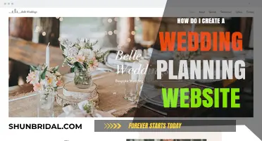 Crafting Your Dream Wedding: A Guide to Building Your Planning Website