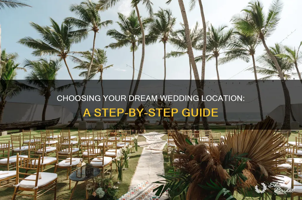 how do I decide on a location for my wedding