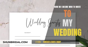 Choosing Your Wedding Guest List: A Guide