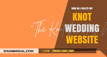 How to Delete Your Knot Wedding Website: A Step-by-Step Guide