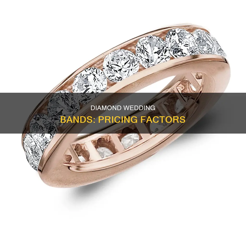 how do I determine price of diamond wedding bands