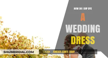 Dye Your Wedding Dress: A Step-by-Step Guide