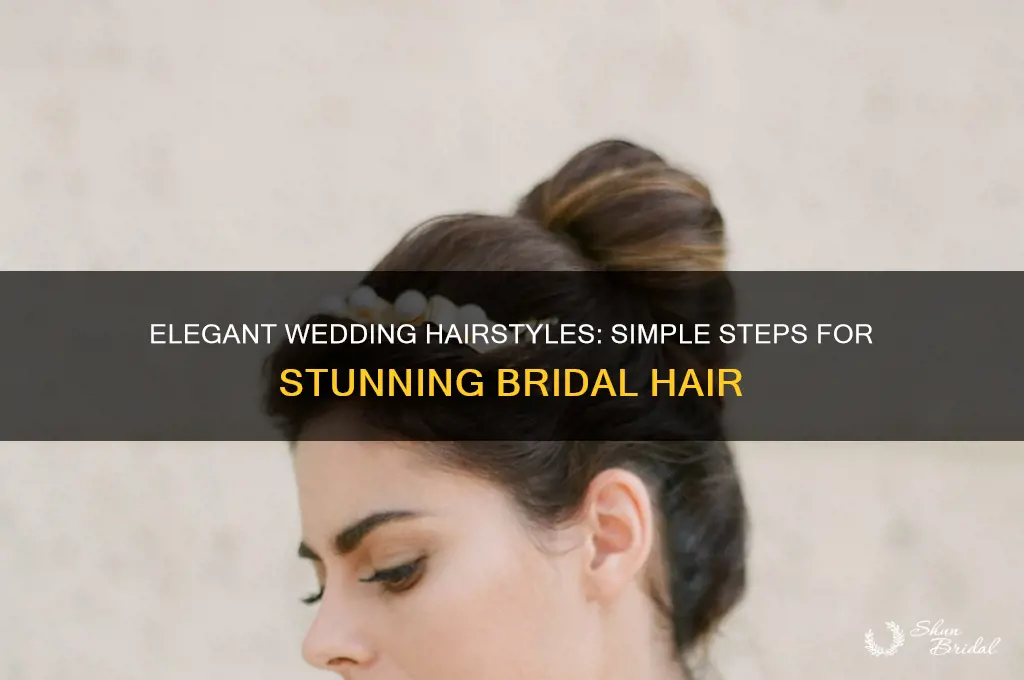 how do I do my hair for a wedding