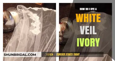 Transform Your White Veil: Easy Steps to Dye It Ivory