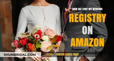 Easy Ways to Edit Your Amazon Wedding Registry