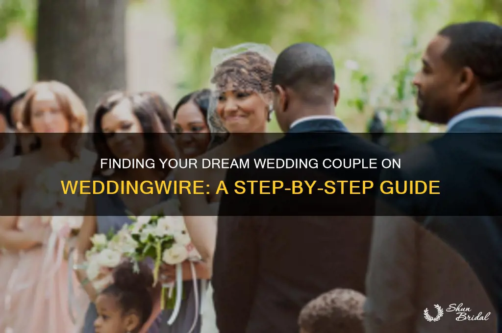 how do I find a couple on wedding wire