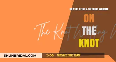 Finding Your Perfect Wedding Website on The Knot: A Simple Guide