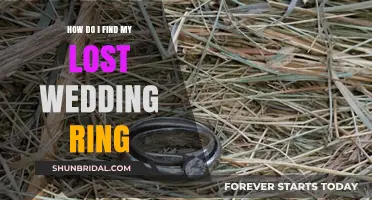 Where is My Wedding Ring? Tips to Find it