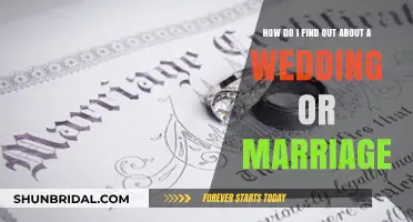 Discovering Wedding Details: A Guide to Uncovering Marriage Information