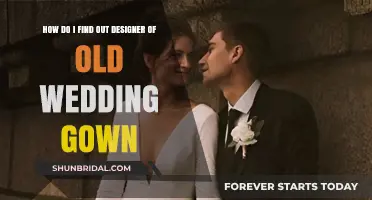Unveiling the Mystery: Tracing the Designer of Your Vintage Wedding Gown