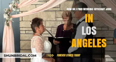 Discover Wedding Officiant Jobs in Los Angeles: A Step-by-Step Guide