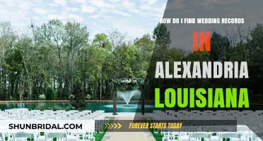 Finding Wedding Records in Alexandria, Louisiana: A Step-by-Step Guide