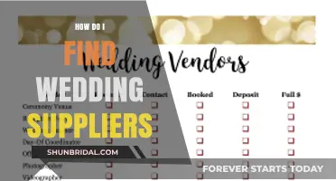 Finding Your Dream Wedding Suppliers: A Step-by-Step Guide