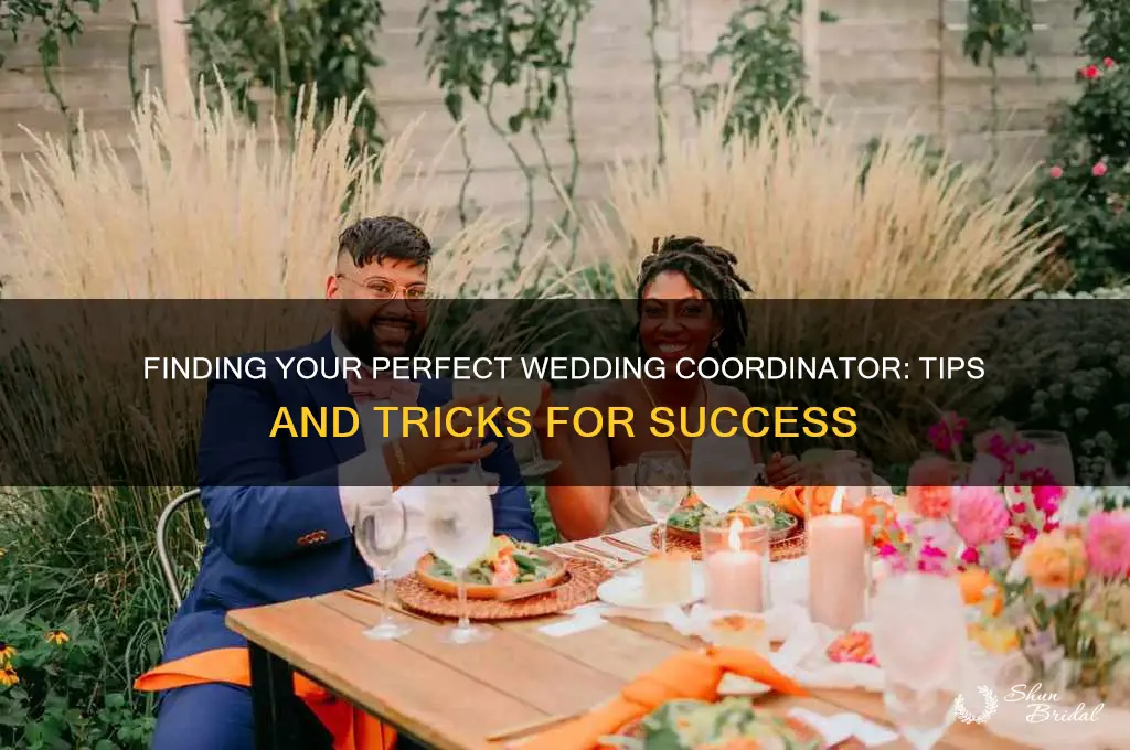 how do I finda wedding cordinator