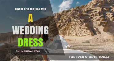 Flying to Vegas with a Wedding Dress: What's the Best Way?