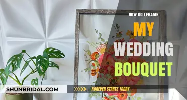Elegant Ways to Frame Your Wedding Bouquet for Lasting Memories