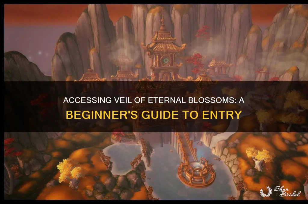 how do i get into veil of eternal blossoms