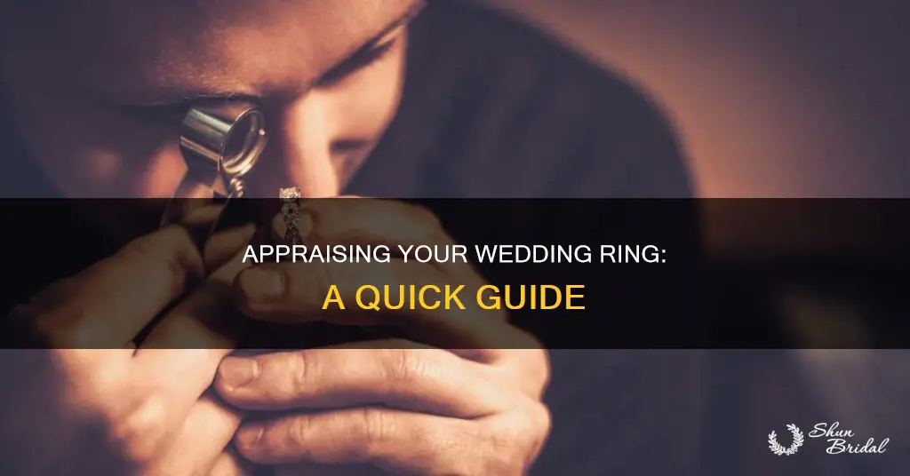 how do I get my wedding ring appraised