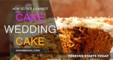 Icing a Carrot Cake Wedding Cake: Step-by-Step Guide