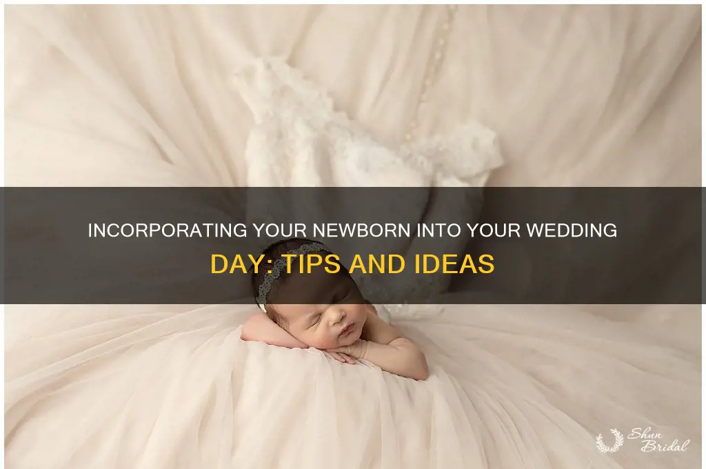 how do I include my newborn in my wedding