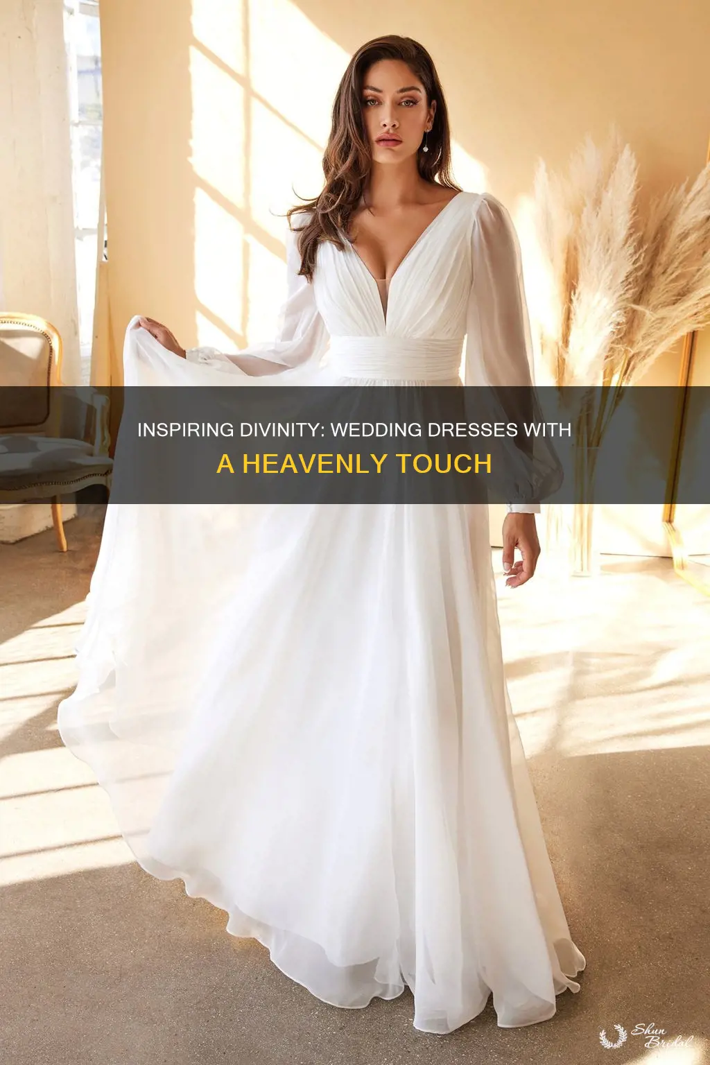 how do I incorporate god into my wedding dress