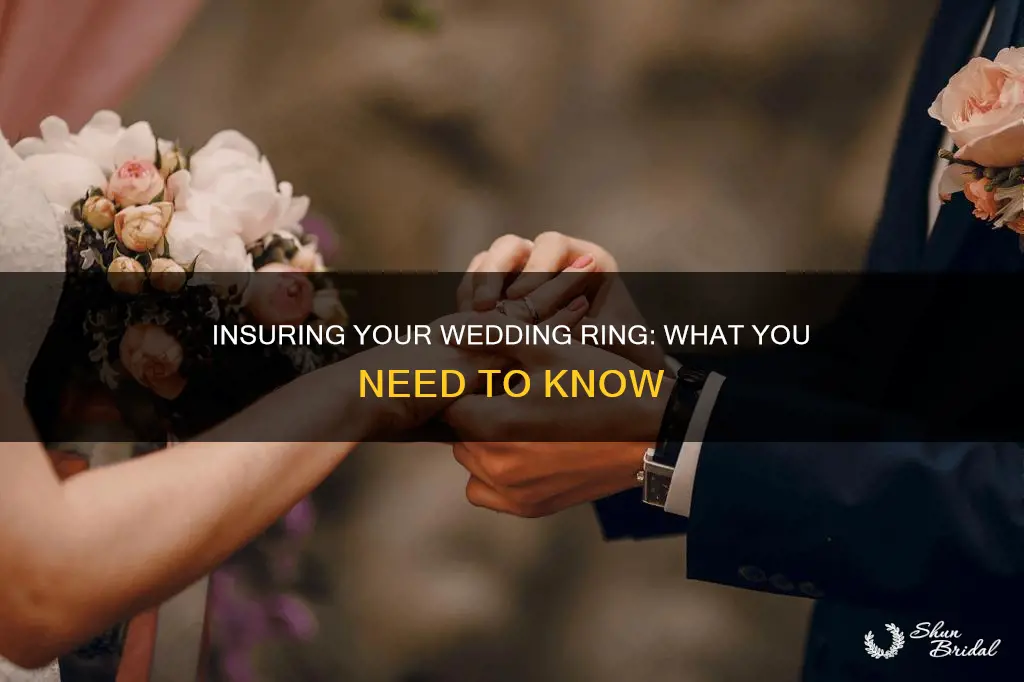 how do I insure a wedding ring