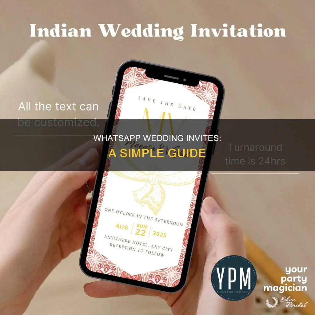 how do I invite my wedding to whatsapp