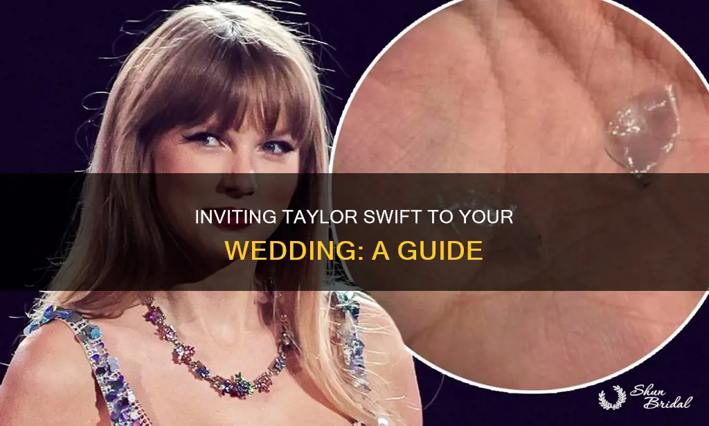 how do I invite taylor swift to my wedding