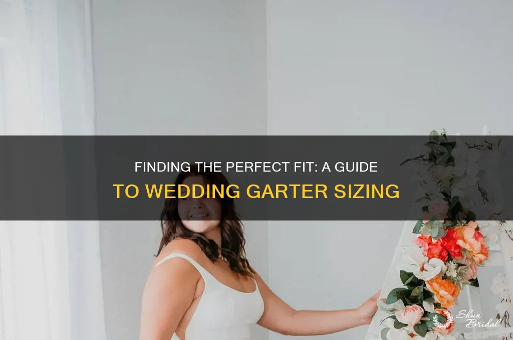 how do I know my wedding garter size