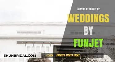 How to Log Out of Weddings by Funjet: A Quick Guide