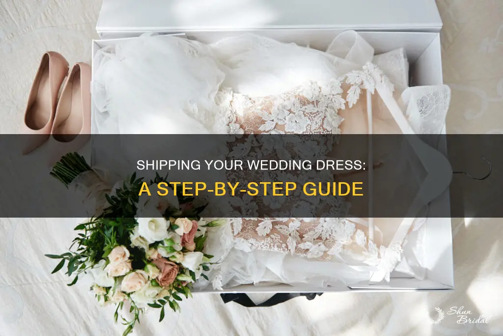 how do I mail a wedding dress