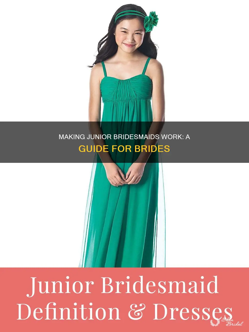 how do I make a junior bridesmaids work